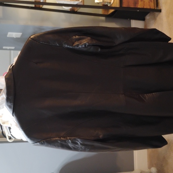 Denim And Company Classic Leather Jacket - Picture 2 of 5